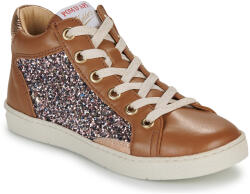 Pom d'Api Pantofi sport stil gheata Fete TOP TOUCH ZIPPY Pom d'Api Maro 30