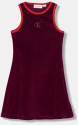 Calvin Klein Jeans gyerek ruha - burgundia 140