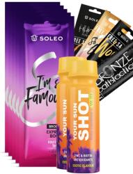 Soleo I'M So Famous Bronzer, 5x15ml, napozó, ajándékokkal