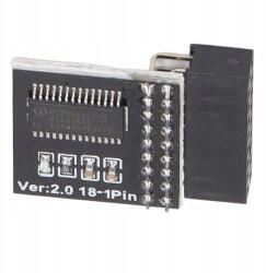 1stCOOL TPM 2.0 Lpc 18pin biztonsági modul, ASROCK-hoz, WIN11 kompatibilis (1013220155411)