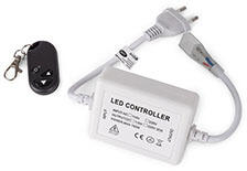 Avide 3528 SMD Rope kültéri LED szalaghoz dimmer rádiós távirányítóval (600 W) (ABLS220VSCD-600W-RFC3528)