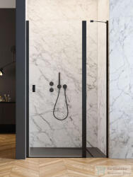 Radaway Nes Black DWJ-II 100 zuhanyajtó, matt fekete profil, jobbos 10036100-54-01R (10036100-54-01R)