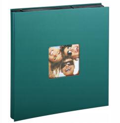 Walther design Walther Fun zsebes fotóalbum, 400 kép, 10×15cm, türkiz, vászon borító (EA-110-K)