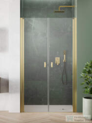 Radaway Nes Brushed Gold DWD-I 120 zuhanyajtó, szálcsiszolt arany profil, 10027120-99-01 (10027120-99-01)