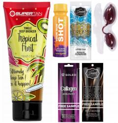 SuperTan Tropical Fruits, bronzosító, tingle hatással, ingyenes ajándékok