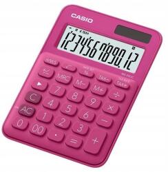Casio MS-20UC-RD Számológép, 12 pozíciós, földrózsaszín, TAX funkció (4549526612725)