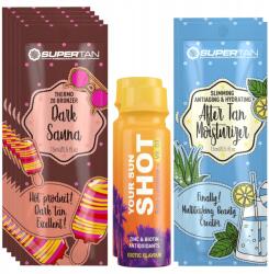 Soleo Supertan Dark Szauna, 5x15ml, erős thermo bronzer, szoláriumhoz
