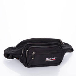 Adventurer fekete nagy övtáska at5281