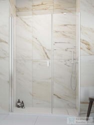 Radaway Nes DWS 110 zuhanyfal, króm profil, balos 10028110-01-01L (10028110-01-01L)