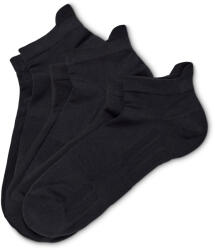 Tchibo - 3 pár unisex futózokni szettben - uniszex - méret 35-38 - fekete