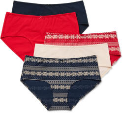 Tchibo - 5 női magas derekú alsó - nő - méret S 36/38 - kék - tchibo - 6 495 Ft