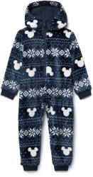 Tchibo - /Mickey egér plüss kezeslábas gyerekeknek - férfi|nő - méret 122/128 - kék/mintás