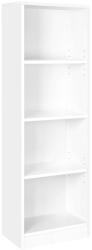 VASAGLE Állítható Polcos Könyvespolc Fehér (EUZ-LBC104W)