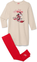 Tchibo - /Mickey és barátai hálóing leggingsszel - lány - méret 122/128 - bézs