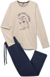 Tchibo - /Mickey és barátai pizsama - férfi - méret XXL 60/62 - kék/mintás