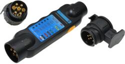 GEKO Csatlakozódugó és aljzat teszter adapterrel 13/7 7/13 G02331 (G02331)