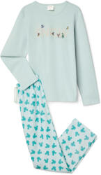 Tchibo - /Mickey és barátai flanel gyerekpizsama - nő - méret 146/152 - kék