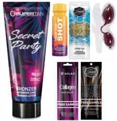 SuperTan California Secret Party bronzosító, ingyenes ajándékok