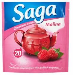 Saga tea málnával, 20 tasak, természetes ízű, lengyel (8714100818589)