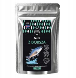 WOW ! PETS nedves kutyaeledel tőkehal mousse (light) tasak 100 g Wow! pets jutalomfalatok