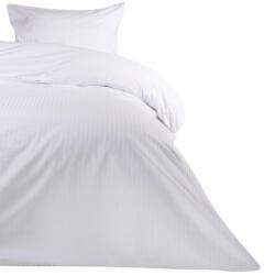 Darymex Szállodai ágyneműhuzat, 140×200cm, 100% pamut, fehér damaszt (POHOTEL/PASY1CM/BIEL/140X200+1P)