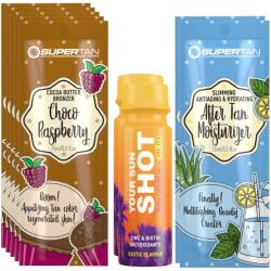 Soleo Supertan Choco Raspberry bronzosító szett, ajándékokkal