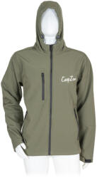 Carp Zoom Kapucnis Softshell Kabát, XL, zöld (CZ8812)