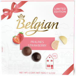 G. I. F. T. Kft. Belgian praliné 150g Strawberry- Eperkrémes