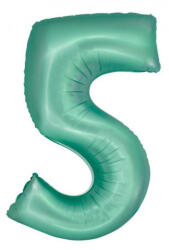 Godan Mint Matt, Menta 5-ös szám fólia lufi 76 cm NETMLG158571 (NETMLG158571)