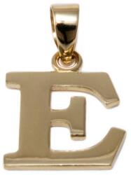 Ékszershop Fényes E betű arany medál (1331987)