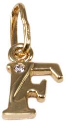 Ékszershop Köves F betű arany medál (1315508)