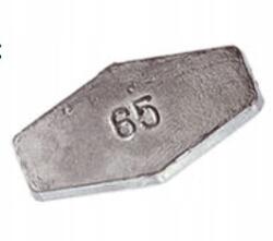 JAXON Lapos Átmenő Ólom Súly Jaxon, 100, 0g, hal (CC-AC100G)