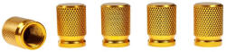 Carmotion Szelepsapkák, alumínium, 5 db, arany - Carmotion