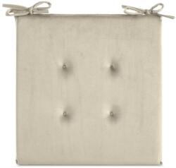 Takoy Pernă scaun din catifea GAJA cu matlasare decorativă și șnururi practice-HF-463960