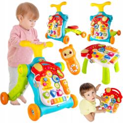 Stator Lovagló Roller Autó Asztal Járókelő Interaktív Oktató Toló 5in1 (Z749)