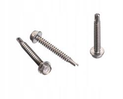 Milwar 4, 8x38 Rozsdamentes Acél Lemezcsavarok Önfúró 6-szögű 7504K (10 db) (7504K24838)