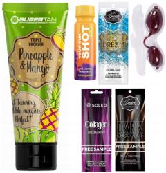 SuperTan Pineapple & Mango bronzer, gyorsítóval, ingyenes ajándékok