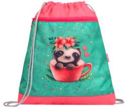 Belmil Tornazsák, BELMIL Cute sloth , zöld-rózsaszín, lajhár (336-91/290 / 3691-844) - kellekanyagonline