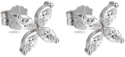 Heratis Forever Gyémánt négylevelű lóhere fülbevaló lab-grown gyémántokkal, fehérarany, 14K ALLG016A