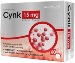 ACTIVLAB Pharma Zinc 15 mg - 60 comprimate
