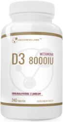 Progress Labs Vitamina D3 8000 UI - 240 comprimate