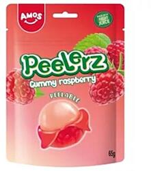 Amos Sweets Peelerz Hámozható Málna Ízű Gumicukor Valódi Gyümölcstartalommal 65g