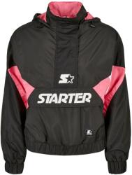 STARTER Női vízálló szélálló dzseki Urban Classics fekete|rózsaszín