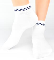  Zokni, lábfej, pamut, férfi, fehér, Size 41/46