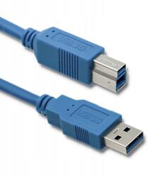 Qoltec Usb 3.0 kábel A-b számítógép szkenner nyomtatóhoz 2m Qoltec gyors adatátvitel (52309)