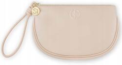 Giorgio Armani kézitáska, poliészter, púderszínű, cipzáras