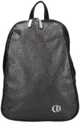 CHIARA E 6028-G fekete CH rostbőr hátizsák