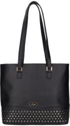 Karen rostbőr táska D 682-L fekete arany