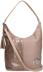 CHIARA L 354 drapp rostbőr női válltáska