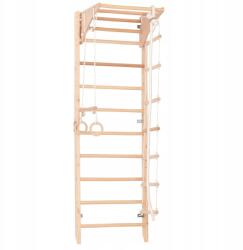 Rinagym Kombi 2 létra szett, fa, kerekek, kötél (5903206628007)